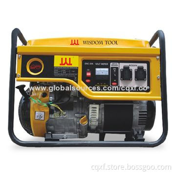 Gasoline Generator with 50Hz Frequency, 220V Rated Voltage, 7.0kW Power, 6.5kW Rated Power